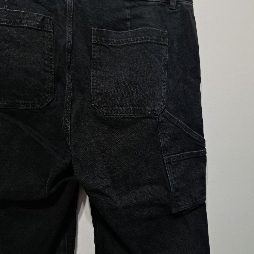 Torrid High Rise Carpenter Classic Denim Feel The Fit Plus Size 18 Short Black - Picture 10 of 14